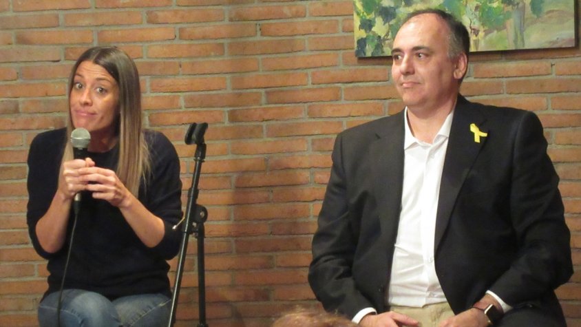 Nogueras i Garcia-Ossorio, durant la presentació