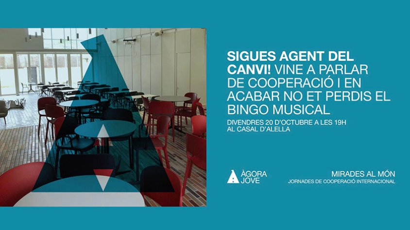 Taula rodona sobre justícia i canvi social i bingo musical, divendres, al Casal d'Alella