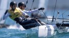 Els alellencs Nora i Daniel Garcia de la Casa, campions del món de vela