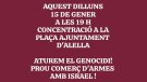 Aquest vespre, nova concentració contra Israel