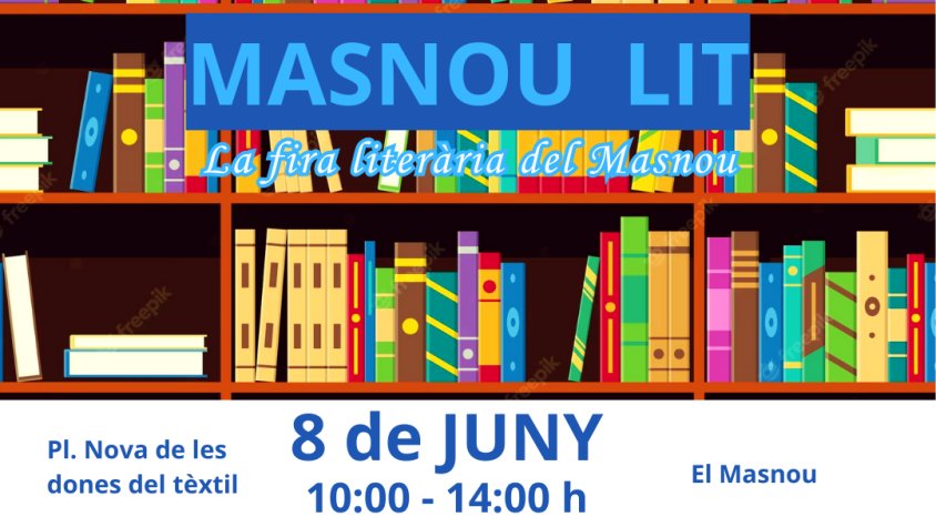 Neix Masnou Lit, la fira literària del Masnou