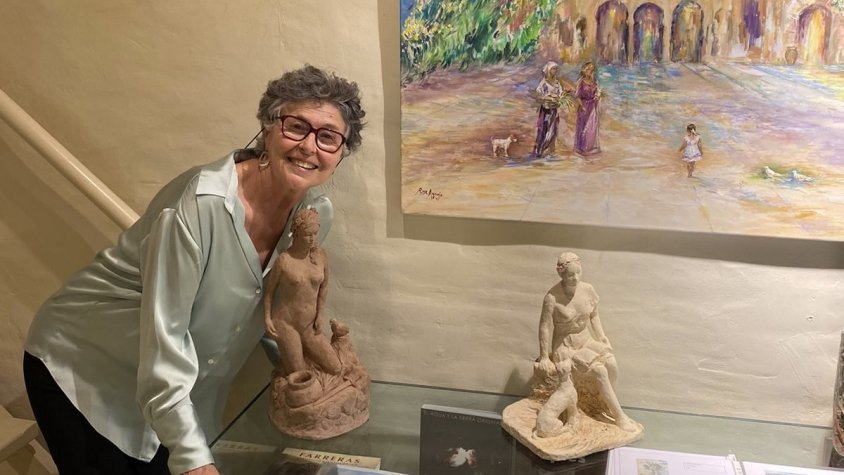 L'artista alellenca Rosa Agenjo exposa a l'Art Centre (Barcelona)