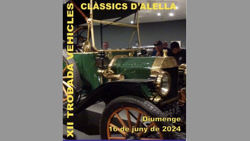 Diumenge 16 de juny, trobada de vehicles clàssics a Alella