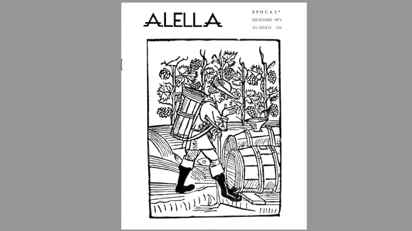 Les 50 veremes de la revista Alella: portada de l’any 1974