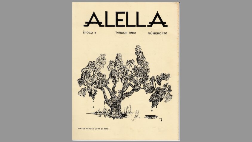 Les 50 veremes de la revista Alella: portada de l’any 1980