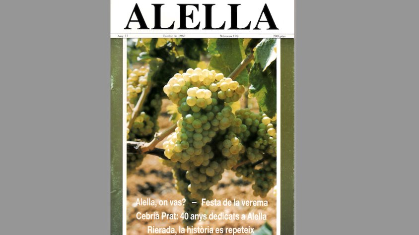 Les 50 veremes de la revista Alella: portada de l’any 1987