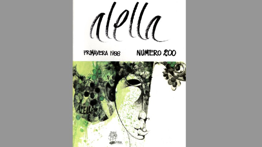 Les 50 veremes de la revista Alella: portada de l’any 1988