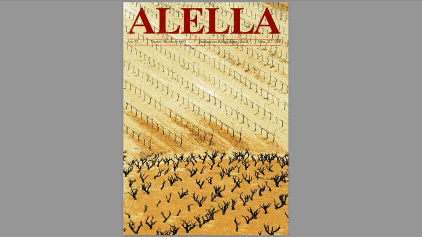 Les 50 veremes de la revista Alella: portada de l’any 1992