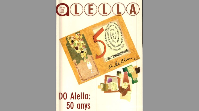 Les 50 veremes de la revista Alella: portada de l’any 2003