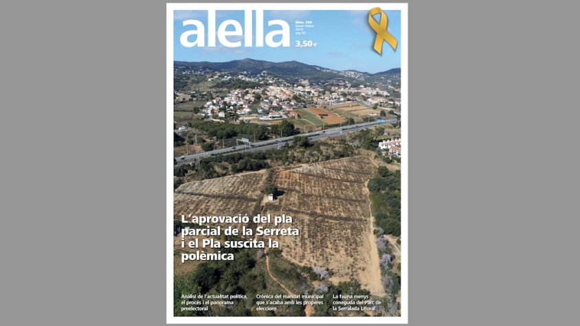 Les 50 veremes de la revista Alella: portada de l’any 2019