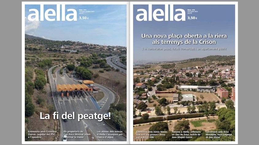 Les 50 veremes de la revista Alella: portades dels 2021 i 2022