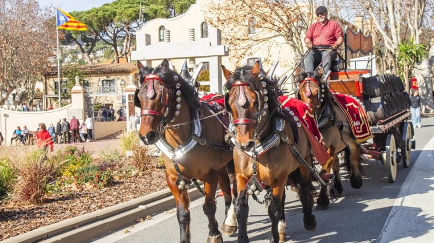 Els Tres Tombs omplen de gom a gom el centre del poble