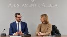 Lluïsa Moret, presidenta de la Diputació de Barcelona, visita Alella