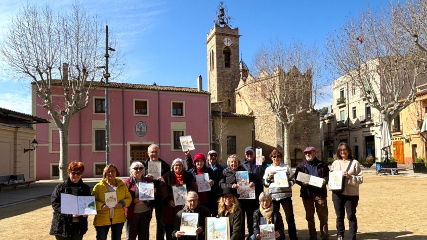 Dibuixem Alella immortalitza els racons del poble
