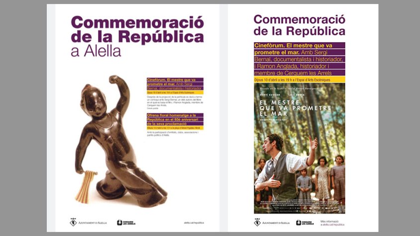 Cinema i exposició fotogràfica per la commemoració de la República a Alella
