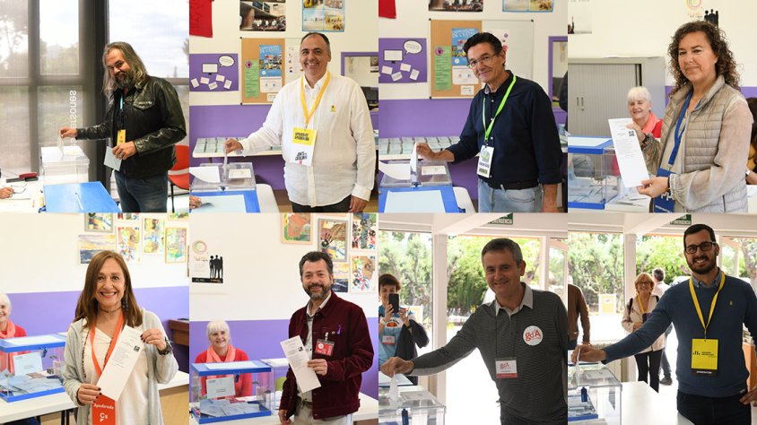 #Alella2019 | Els candidats dels diferents partits que concorren a les eleccions a Alella ja han votat