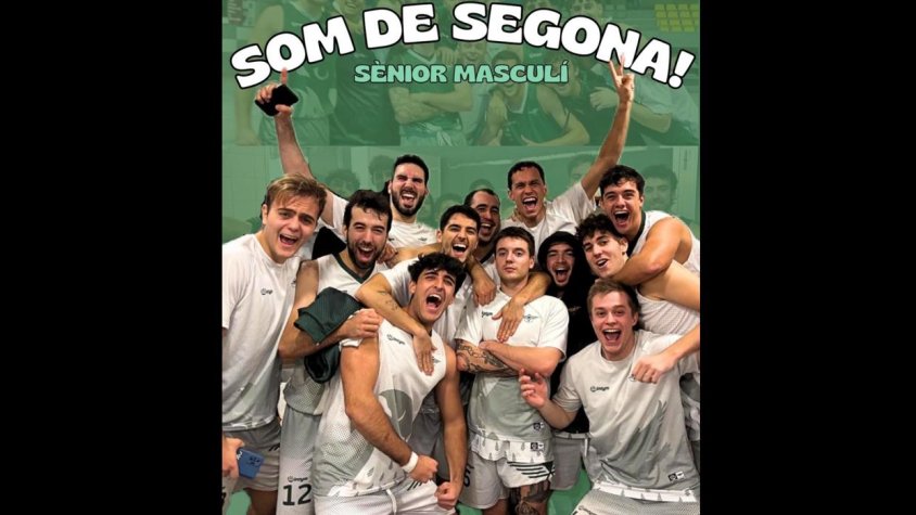El sènior masculí del Bàsquet Alella assoleix l’ascens a Segona Catalana