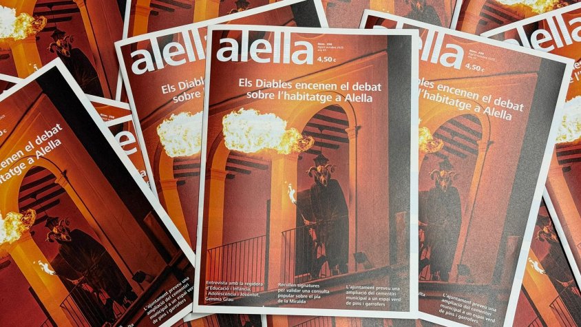Avui surt la nova edició de la revista Alella