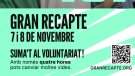 Aquest cap de setmana és el Gran Recapte d'Aliments