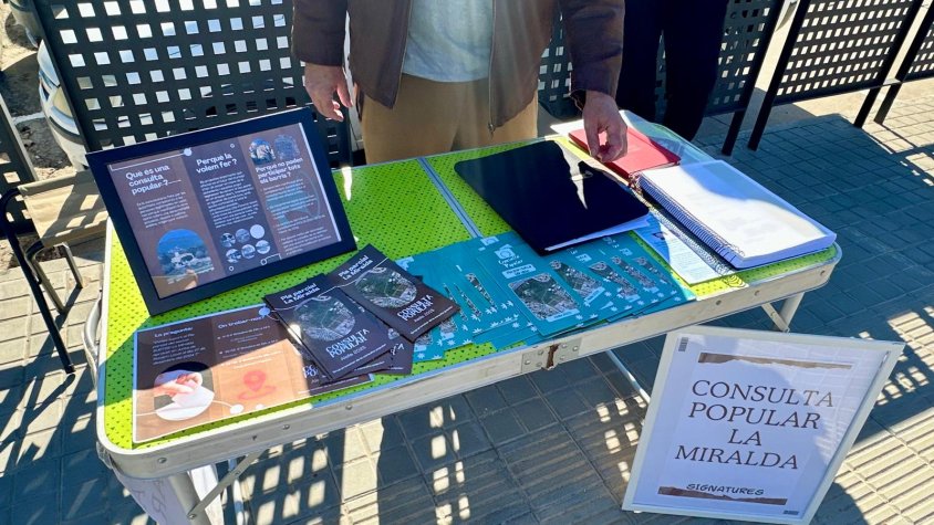 Els impulsors de la consulta de la Miralda demanen que la recollida de signatures continuï vigent en el format actual